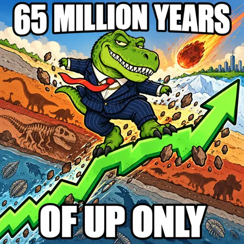 65 million years of up only