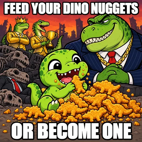Feed your dino nuggets. Or become one.