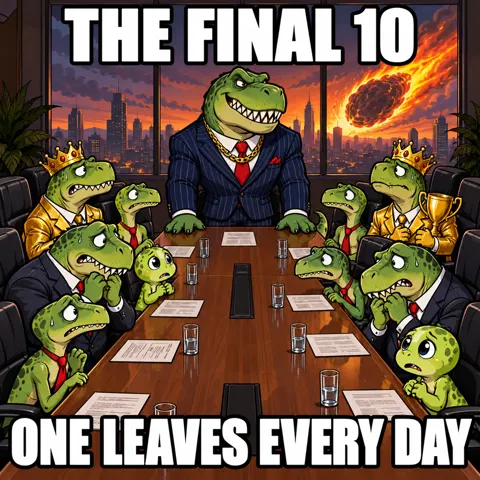The final 10. One leaves every day.